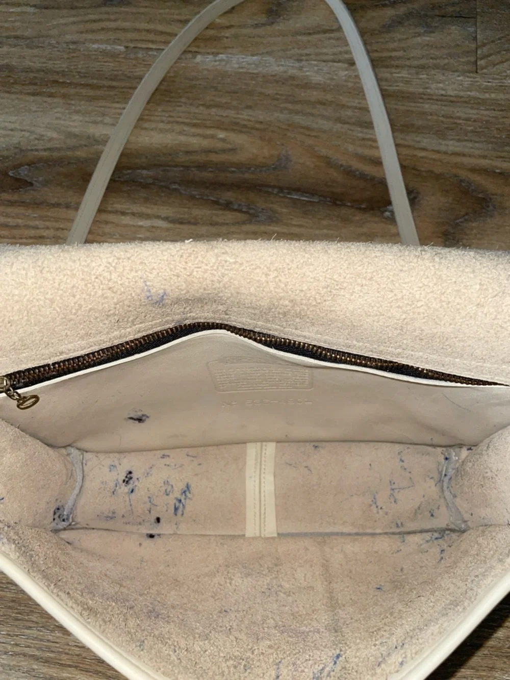 Coach Vintage Turnlock Shoulder Bag in Bone - Picture 13 of 16